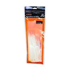 ABRAÇADEIRA NYLON 280MMX3,5 BRANCA FOXLUX C100