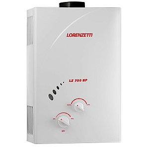 AQUECEDOR A GÁS LZ750PB GLP LORENZETTI