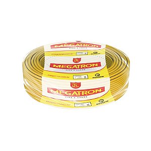 CABO FLEXÍVEL 2,5MM AMARELO MEGATRON C100