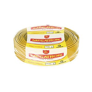 CABO FLEXÍVEL 2,5MM AMARELO MEGATRON C100