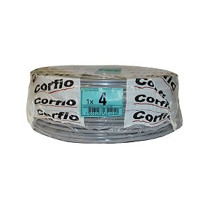 CABO FLEXÍVEL 4,0MM CINZA CORFIO C100