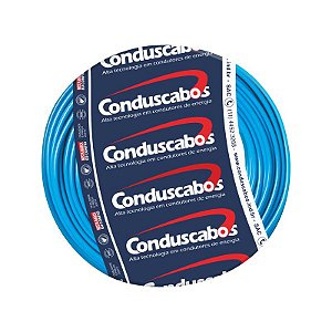 CABO FLEXÍVEL 6,0MM AZUL CONDUS C100
