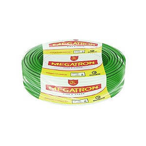 CABO FLEXÍVEL 6,0MM VERDE MEGATRON C100