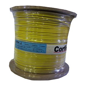 CABO FLEXÍVEL BOBINA 4,0MM AMARELO CORFIO C600