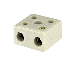 CONECTOR CERÂMICA BIPOLAR FOXLUX 10MM C2