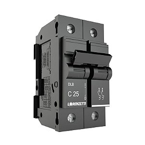 DISJUNTOR BIPOLAR 35A PRETO LORENZETTI