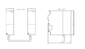 Siemens SIMATIC S7-300 IM 365 Sem K-Bus - 6ES7365-0BA01-0AA0