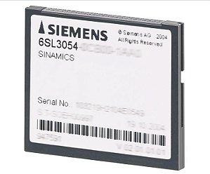 CARTÃO COMPACTFLASH Siemens SINAMICS S120 COM OPÇÃO DE FIRMWARE PERFORMANCE-EXTEN - 6SL3054-0FB11-1BA0