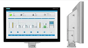 Siemens SIMATIC HMI TP2200 Comfort PRO Preparado para pedestal e extensão com - 6AV2124-0XC24-1AX0