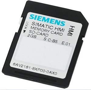 Cartão de memória SD Siemens SIMATIC HMI - 6AV6671-8XB10-0AX1