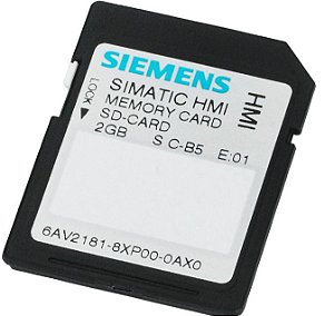 Cartão de memória SD Siemens SIMATIC HMI 2 GB - 6AV2181-8XP00-0AX0