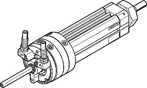 163034 Festo - DSL-20-50-270-P-S2-CC