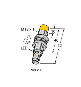 1634795 Turck - NI10U-M12-AN6X-V1131