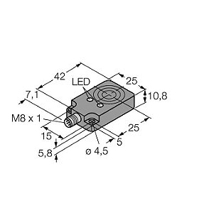 1662002 Turck - BI8U-Q10-AP6X2-V1131