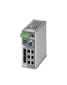 2989556 Phoenix Contact - Industrial Ethernet Switch - FL SWITCH SMN 6TX/2FX SM