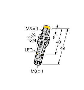 4600620 Turck - NI4U-EG08-AP6X-V1131