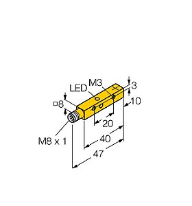 4635808 Turck - Ni4U-Q8SE-AP6X-V1131
