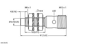 4669660 Turck - NI3-EG08K-AP6X-H1341