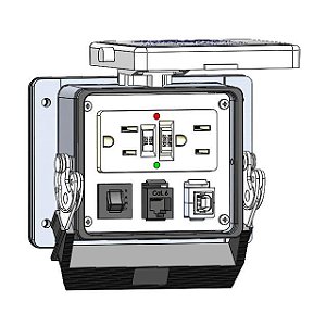 GF-RJ45-USB-BFBF-R-32 Mencom