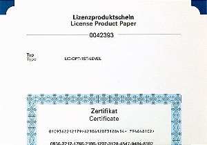 LIC-OPT-1ST-LEVEL - Licença de comunicação de certificado de produto de 40 pontos; para todos os dispositivos XV100 e XV (S) 400