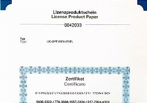 LIC-OPT-2ND-LEVEL - Licença de comunicação do certificado do produto 80 pontos; para todos os dispositivos XV100 e XV (S) 400