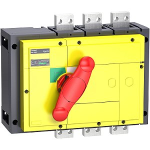 31344 - INTERRUPTOR INS800/1600A VERMELHA TRIPOL