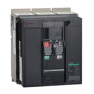 33446 - Chave seccionadora básica, Compact NS1250 NA, fixa, eletricamente operada, 1250 A, 690 VAC 50/60 Hz, 3 pólos