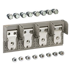 33612 - Conexões frontais, 1600 A, ComPact NS fixo tipo N / H / NA, montagem superior, 4 pólos