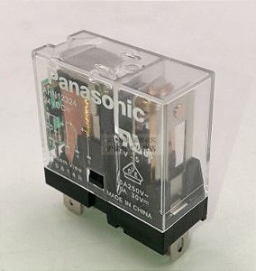 RELE MINI AHN12324 24V CC 1NAF 250V PANASONIC