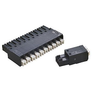 E70431 - Conexão através de bornes com mola