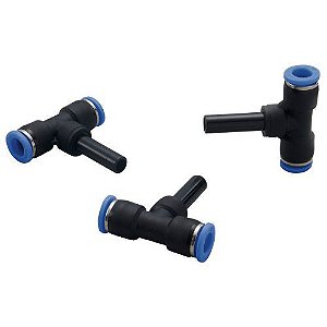 E75227 - Conector de T para conexões pneumáticas