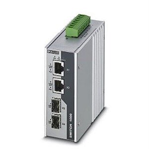 1026765 Phoenix Contact - Switch Ethernet Industrial - FL SWITCH 1000T-2POE-GT-2SFP