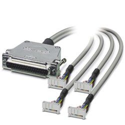 2302489 Phoenix Contact - Cabo - CABLE-D37-M2,5 / 4X14 / 100 / Y81P-O