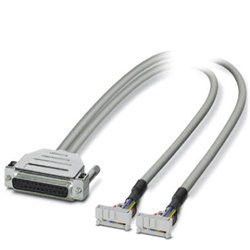 2304649 Phoenix Contact - Cabo - CABLE-D25SUB / B / 2X14 / 100 / TU812