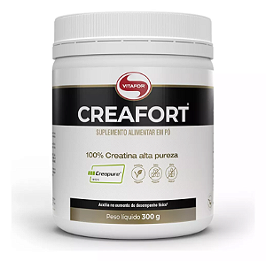 Creatina Monohidratada Creafort Sem Sabor 300g Vitafor