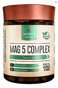 Complexo Vitaminico Mag 5 Complex Nutrify