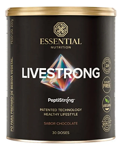 Livestrong Peptistrong 237g Chocolate - Essential Nutrition