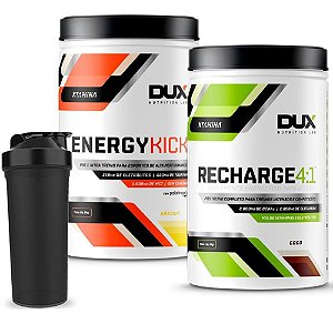 Combo Recharge 4:1 R4 + Energy Kick Xtamina - Dux Nutrition