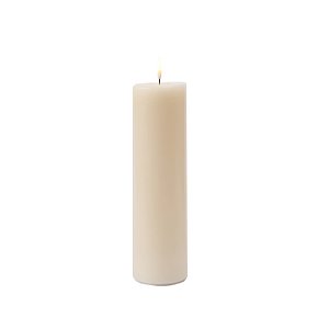 Vela Decorativa Cilíndrica 7cm X 40 Cm Pilar Decoração
