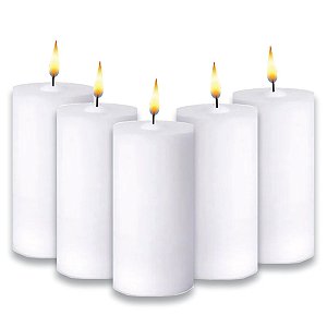 80 Velas 8 Horas  Decoração Casamento Festas Sala Atacado