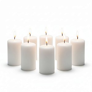 30 Velas 8 Horas Decoração Casamento Festas Atacado