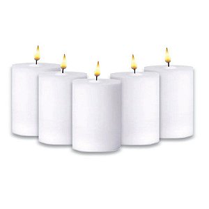 24 Velas Rechaud 6 Horas  Lâmparina Recho Refil Luminárinara