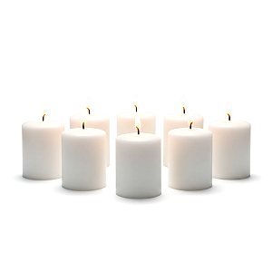 24 Velas Rechaud 6 Horas  Lâmparina Recho Refil Luminárinara