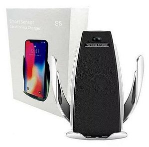 Suporte Veicular para Celular com Carregamento sem Fio S5