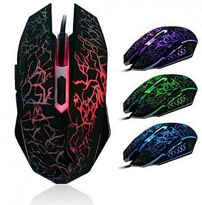 Mouse Gamer com fio USB KP-V16 - Knup
