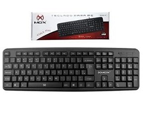 Teclado USB Preto MO-KB110 - Mox