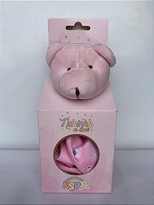 Naninha ursinho rosa ou azul
