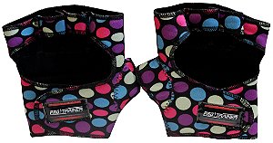 Luva com Polegar Bolinhas Coloridas