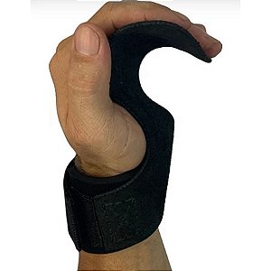 Hand Grip Couro Preto