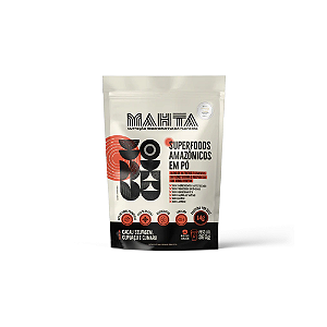 Super Foods Amazônicos em pó Cacau Selvagem, Cupuaçu e Cumaru 360g | Mahta